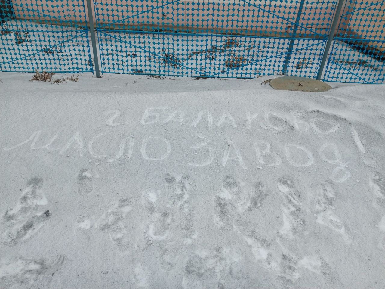 Балаково засыпало черным снегом с шелухой